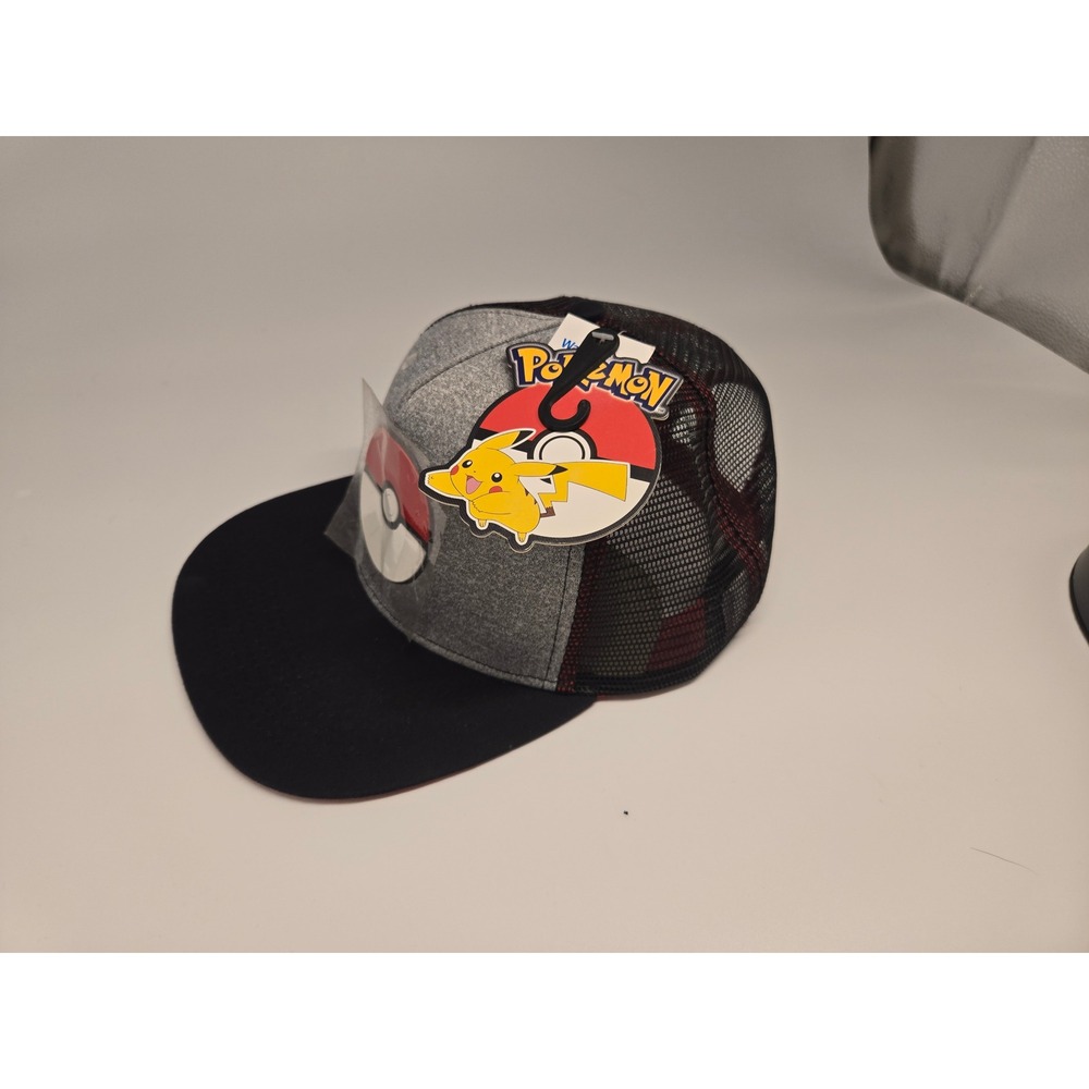 Authentic Pokemon Pikachu Pokeball Baseball Cap Hat New with Tags OFFICIAL